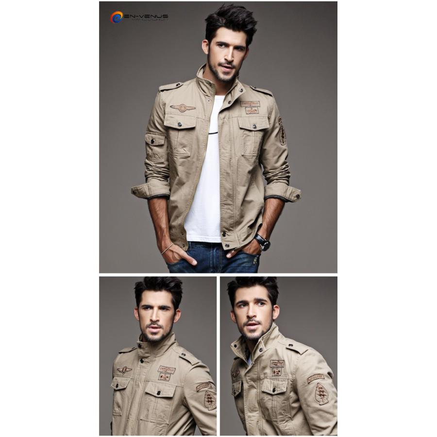 送料無料 ジャケット ミリタリージャケット メンズ 大きいサイズ