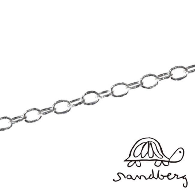 ネックレス レディース アクセサリー サンドベリ Sandberg 専用 ベーシック チェーン 50cm グロデン シルバー ジュエリー C14710｜enchantiris-de-stt｜02