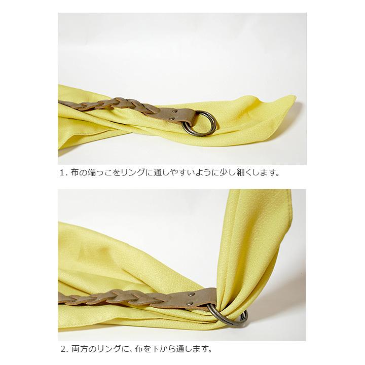 風呂敷バッグ 本革 持ち手 編みこみ レザー 風呂敷バンド 取っ手 ふろしきが鞄になる 風呂敷 シンプル ハンドル 結び方 革製 日本製 Totte Enchant Leather 通販 Yahoo ショッピング