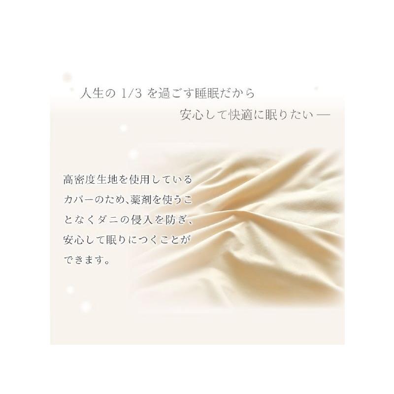 【メーカー直送】新ダニを通さない生地使用掛布団カバー シングルロング 無地ネイビー｜encho｜03