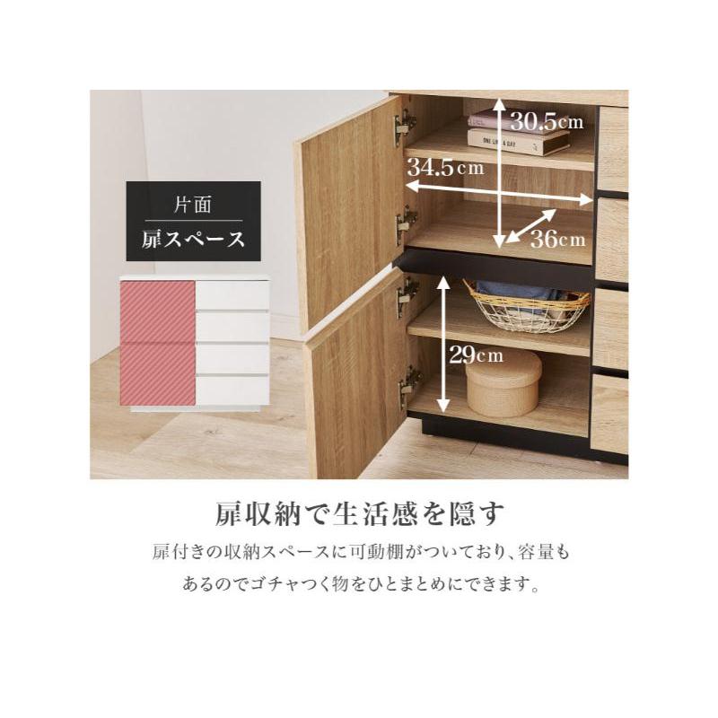 HAGiHARA 【メーカー直送】萩原 キャビネット(ダークブラウン HAGiHARA 【メーカー直送】萩原 キャビネット(ダークブラウン