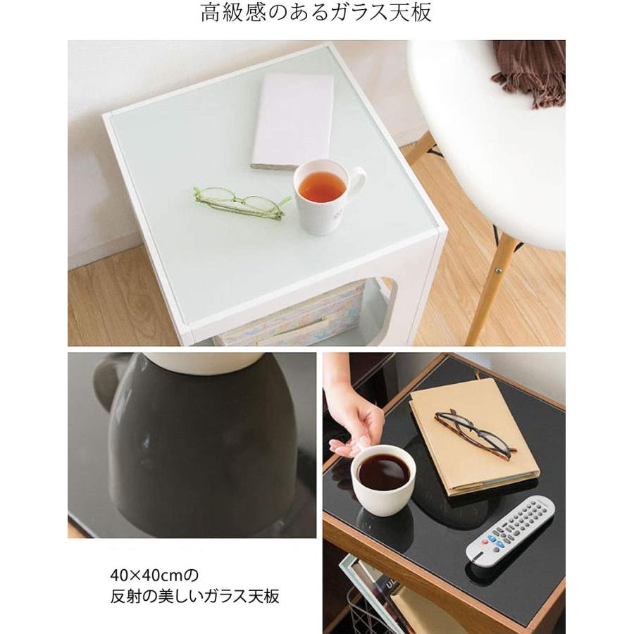 GTT MT STサイドテーブルブラウン＊ブラック