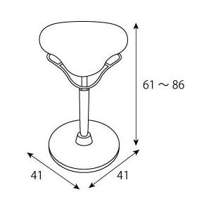 宮武製作所 【メーカー直送】宮武製作所 プロポーションスツール/ハイ