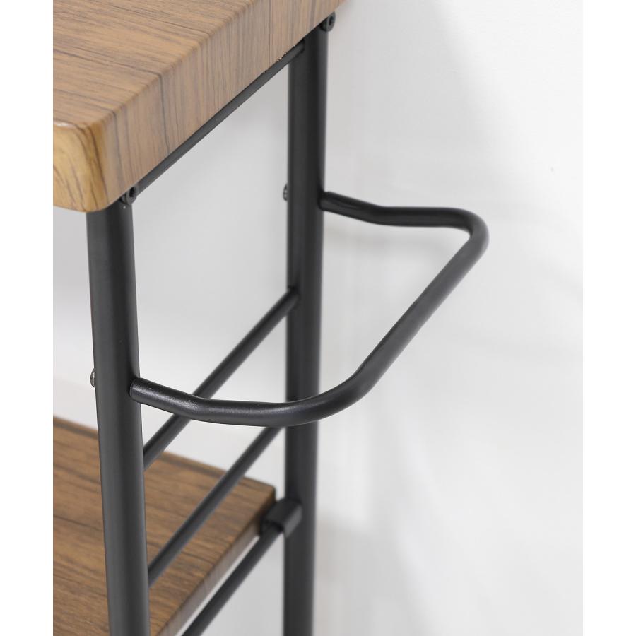 メーカー直送】アート 3段ワゴンヴィンテージブラウン : エンチョー