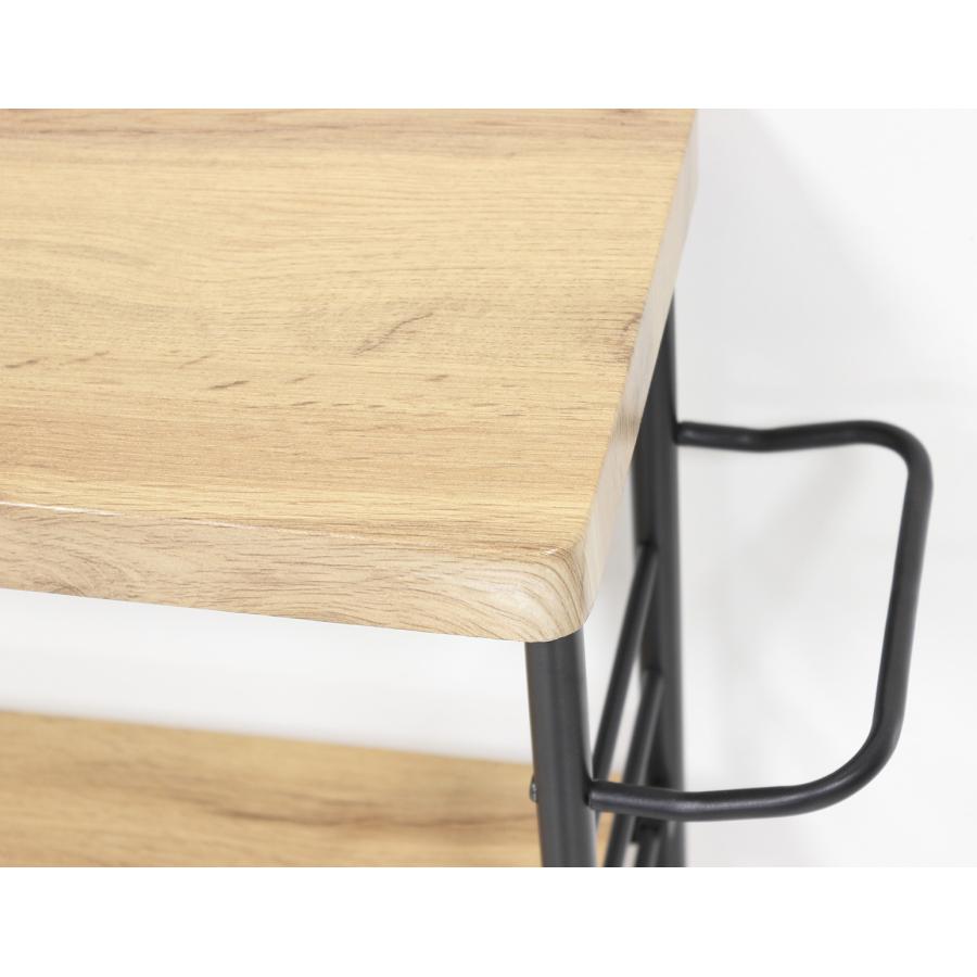 メーカー直送】アート 3段ワゴンヴィンテージブラウン : エンチョー