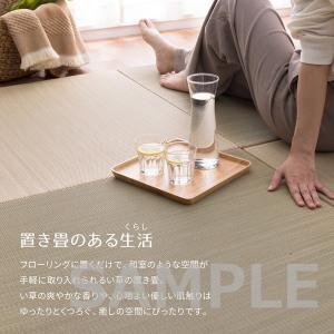 HAGiHARA（萩原） 【メーカー直送】萩原 【9枚入】置き畳 綾川 NA 約82