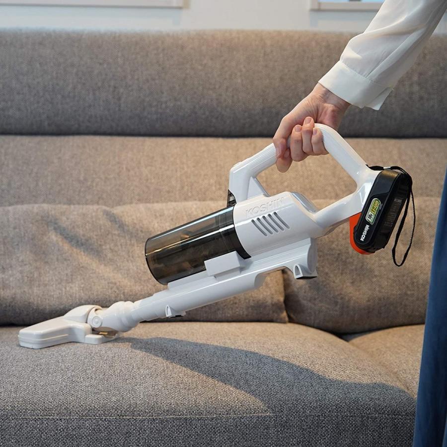 工進 充電式サイクロン掃除機 SCL-1820 : エンチョーホーム