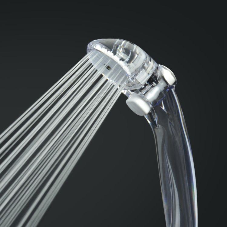 ガオナ シャワーヘッド クリア ストップ （節水30％ 低水圧対応 日本製） GAFC012 4972353800728エンチョーホーム