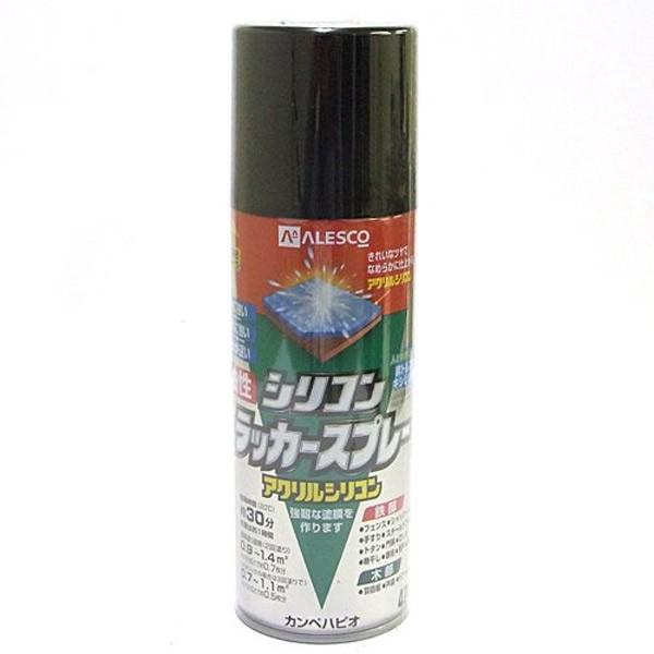【カンペハピオ】シリコンラッカースプレー ブラック 420ML | カンペハピオ