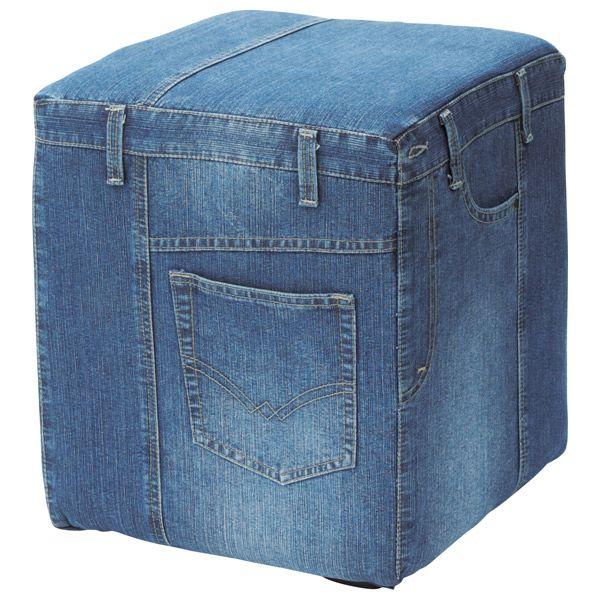 東谷 ジーンズスツール デニムブルー NS-503JN