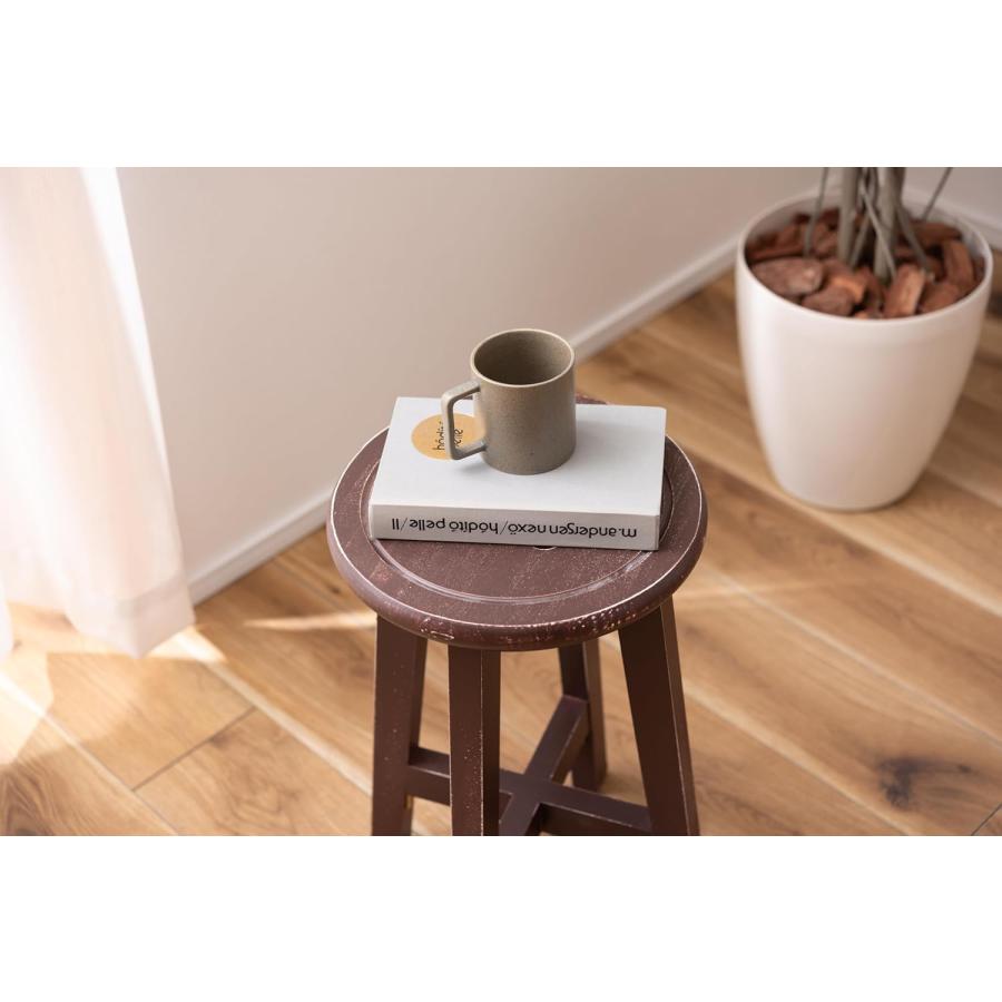 東谷 【メーカー直送】東谷 ボットーネ スツール ブラウン LFS-452BR