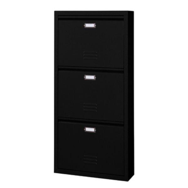【メーカー直送】東谷 シューズラック  3D ブラック TPN-33BK