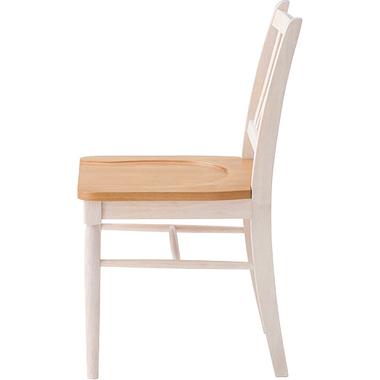 【メーカー直送】東谷 ダイニングチェア VET-220WH_2