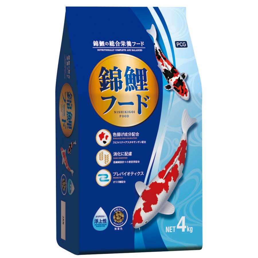 錦鯉フード 浮上性 中粒タイプ 4kg : エンチョーホーム 錦鯉フード 浮上性 中粒タイプ 4kg : エンチョーホーム