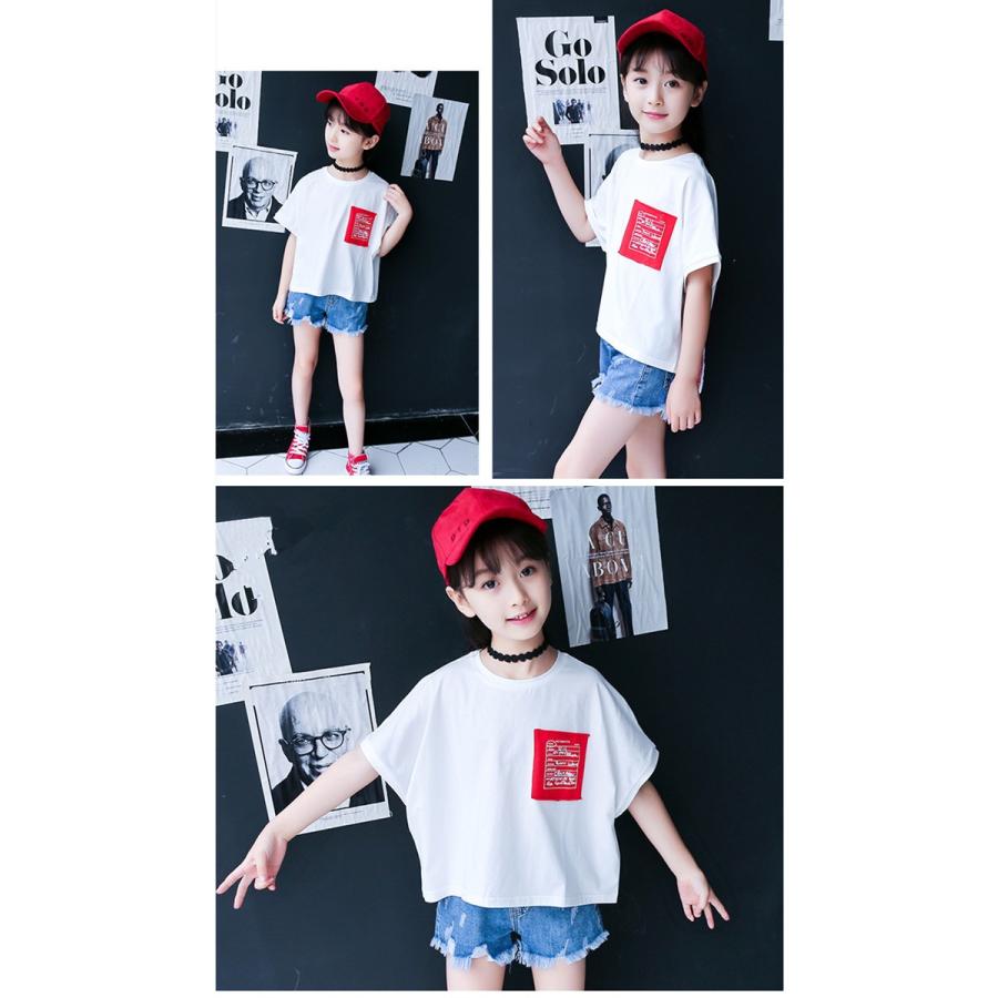 韓国子供服 キッズ 女の子 プリント ｔ シャツ 春夏服 1 130 140 150 160cm ティシャツ 可愛い レジャー お出かけ着 散歩 Ln0384 Encore 通販 Yahoo ショッピング