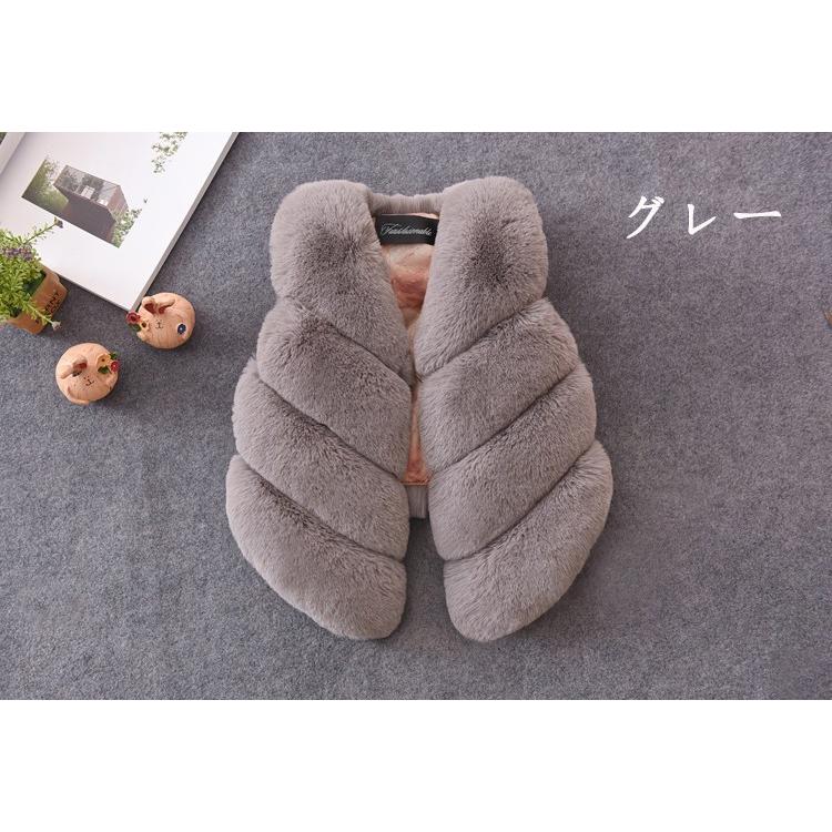 毛皮ベスト 子供服 ファーベスト 子ども キッズ 袖なし 毛皮 上着 女の子 無地 厚手 結婚式披露宴 アウター 4色 冬物 秋冬新作 可愛い ジュニア服 公演 パーティ Y Encore 通販 Yahoo ショッピング