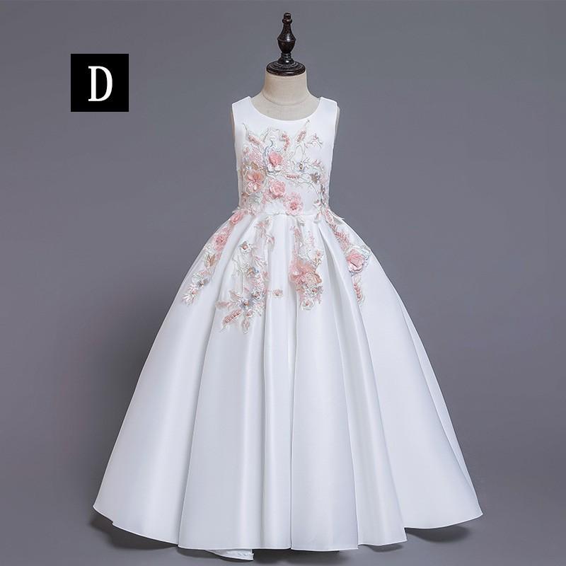 発表会 結婚式 子供ドレス 女の子 フォーマルドレス 子どもドレス 絹ドレス マキシドレス ノースリーブ プリンセスドレス ワンピース 人気 可愛い 花嫁 結婚式 Y Encore 通販 Yahoo ショッピング