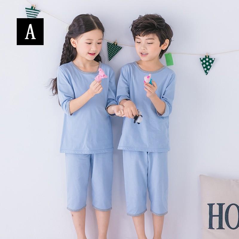 キッズ パジャマ 綿100 子供パジャマ 女の子 男の子 薄手 ベビー 夏 五分袖 ルームウェア 部屋着 涼しい セットアップ かわいい 可愛い 寝巻き ナイトウェア Y Encore 通販 Yahoo ショッピング