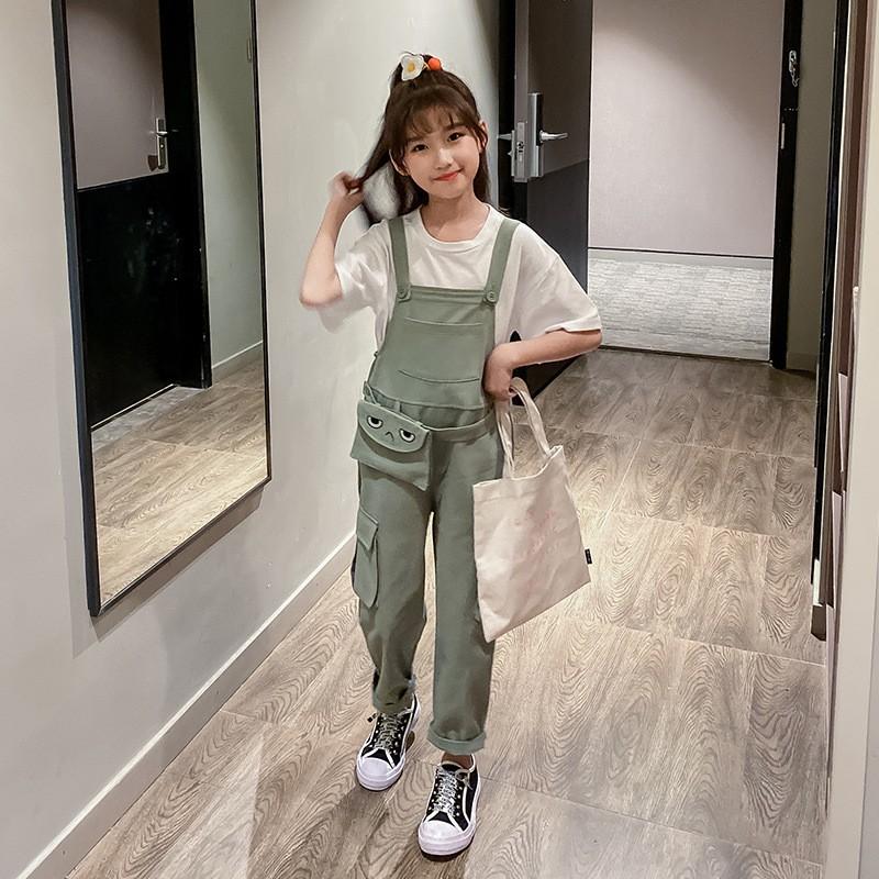 オーバーオール パンツ 子供服 春秋 長ズボン オールインワン ゆったり ハイウエスト カジュアルパンツ プリント 女の子 可愛い きれいめ 卒園式 入学式 Y Encore 通販 Yahoo ショッピング