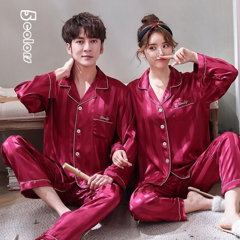 パジャマ メンズ レディース 春秋 セットアップ ペア カップル ストライプ 前開き 長袖 大きいサイズ ナイトガウン 部屋着 可愛い 寝巻き ナイトウェア 単品売り Y Encore 通販 Yahoo ショッピング