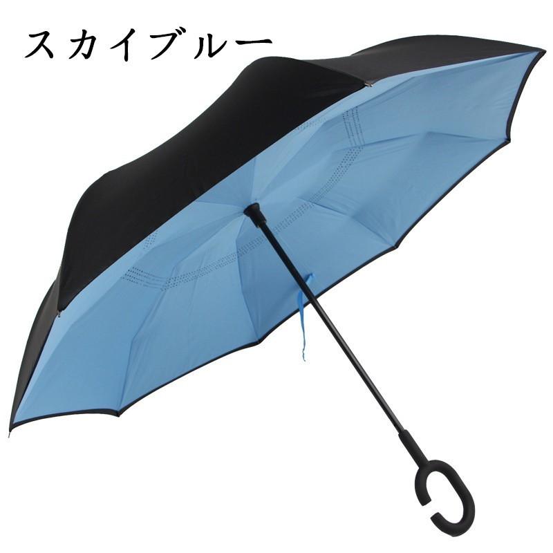 逆さ傘 さかさま傘 長傘 レディース メンズ 日傘 雨傘 晴雨兼用 Uvカット 紫外線対策 ボタン手動開閉式 完全遮光 逆開き傘 逆さまの傘 オシャレ 可愛い 8本骨 Y Encore 通販 Yahoo ショッピング