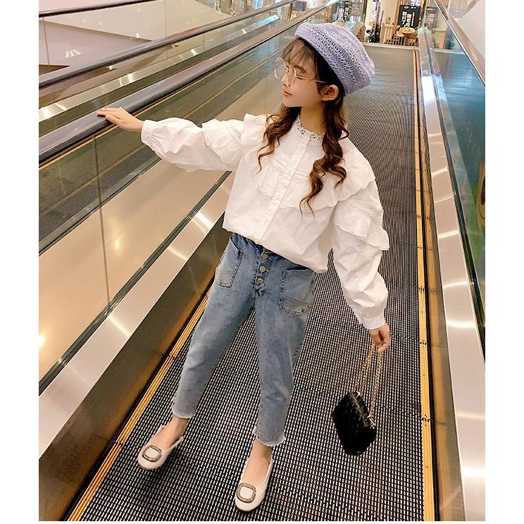 子供服 デニムパンツ 親子 お揃い 長ズボン 春秋 女の子 ジーンズ ジーパン パンツ カジュアル ロングパンツ ボトムス キッズ 可愛い きれいめ 卒園式 入学式 Y Encore 通販 Yahoo ショッピング