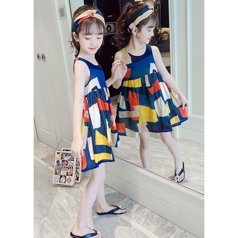 子供服 ワンピース 女の子 ノースリーブ プリント サロペット ワンピース プリーツスカート キャミワンピ リゾート おしゃれ 子ども服 夏 シンプル 人気 可愛い Y Encore 通販 Yahoo ショッピング