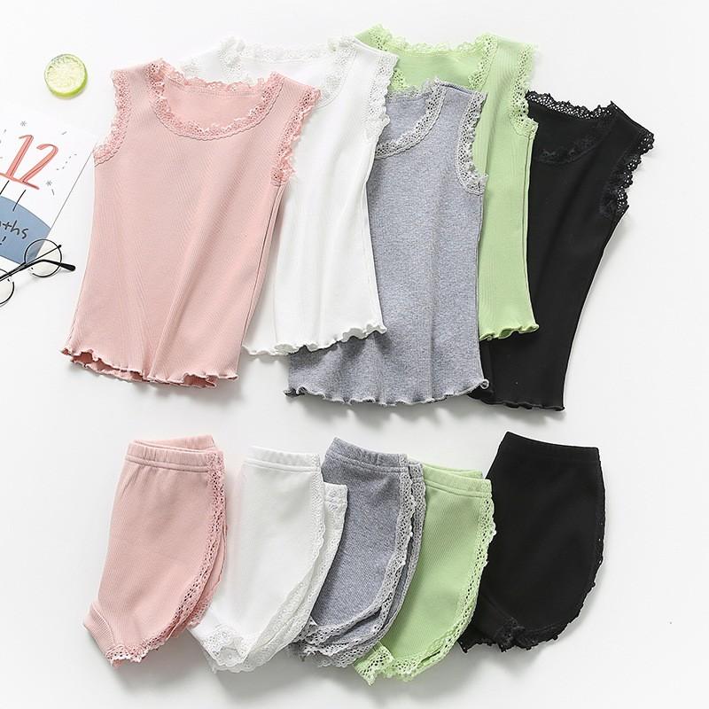 キッズ パジャマ 子供パジャマ セットアップ 女の子 男の子 ベビー 夏 薄手 タンクトップ 半ズボン コットン ノースリーブ ルームウェア 部屋着 男女兼用 可愛い Y Encore 通販 Yahoo ショッピング