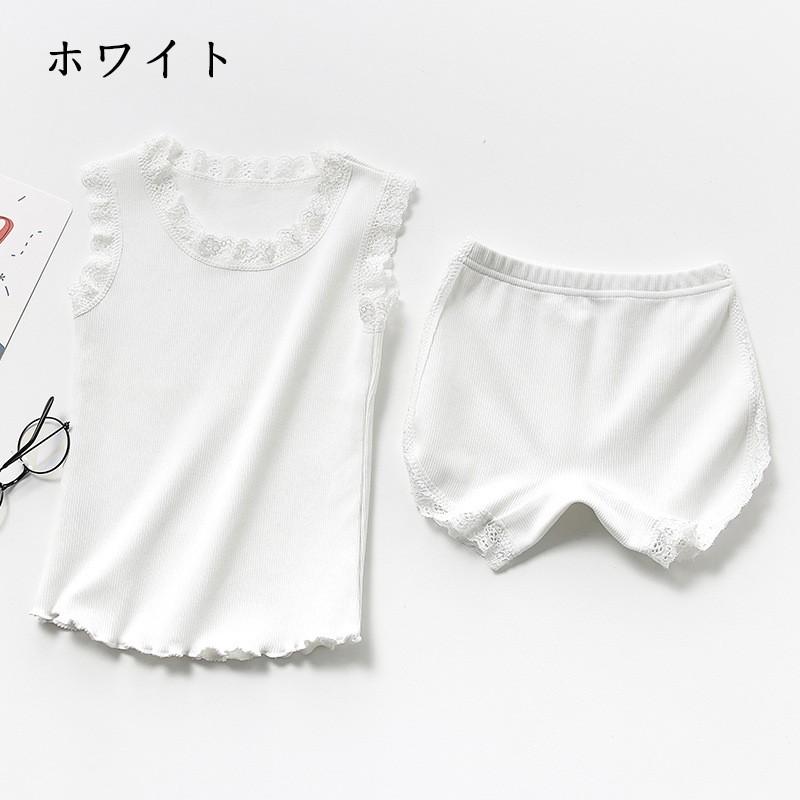 キッズ パジャマ 子供パジャマ セットアップ 女の子 男の子 ベビー 夏 薄手 タンクトップ 半ズボン コットン ノースリーブ ルームウェア 部屋着 男女兼用 可愛い Y Encore 通販 Yahoo ショッピング