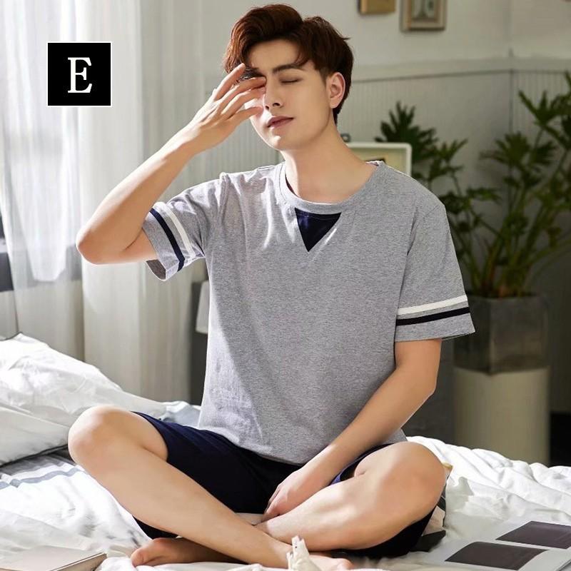 パジャマ メンズ 夏 セットアップ パジャマ コットン 半ズボン プリント 半袖 男性用 ストライプ 大きいサイズ ナイトガウン 部屋着 カジュアル おしゃれ 寝巻き Y Encore 通販 Yahoo ショッピング