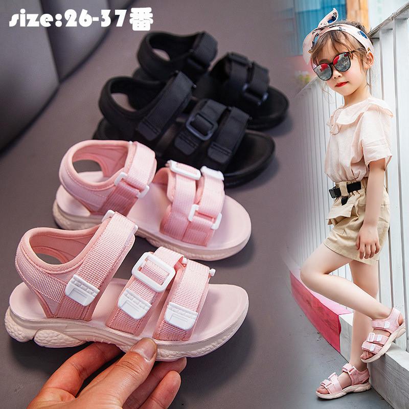 スポーツサンダル キッズ 子供サンダル 運動サンダル ビーチサンダル 女の子 男の子 軽く 子ども靴 夏物 キッズシューズ 滑りにくい ベビー おしゃれ 可愛い Y Encore 通販 Yahoo ショッピング