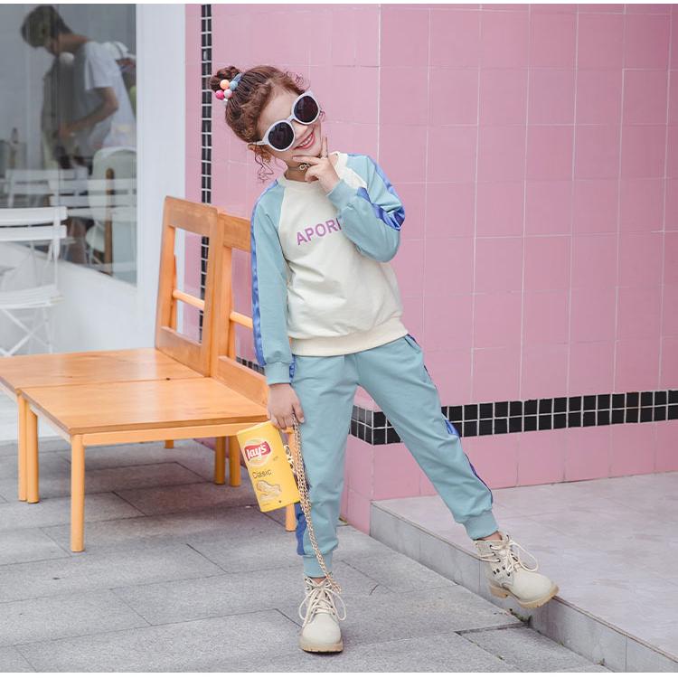 韓国子供服 セットアップ カジュアル ナチュラル パーカー ロングパンツ ズボン 春秋 長袖 プリント スポーツスーツ カジュアル 女の子 キッズ 可愛い 入学式 Y Encore 通販 Yahoo ショッピング