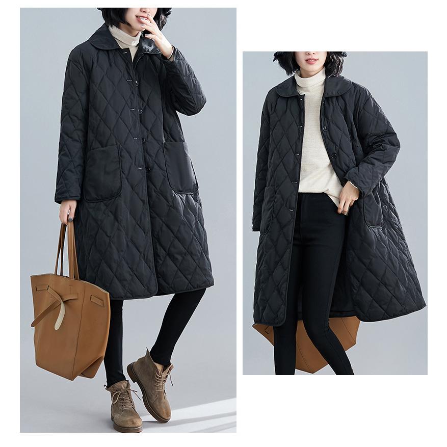 中綿コート レディース ロングコート 冬服 綿入れ 防寒着 暖かい 薄手 軽量 カジュアル オシャレ アウター ゆったり きれいめ 大きいサイズ ファー 長袖 通勤 Y Encore 通販 Yahoo ショッピング