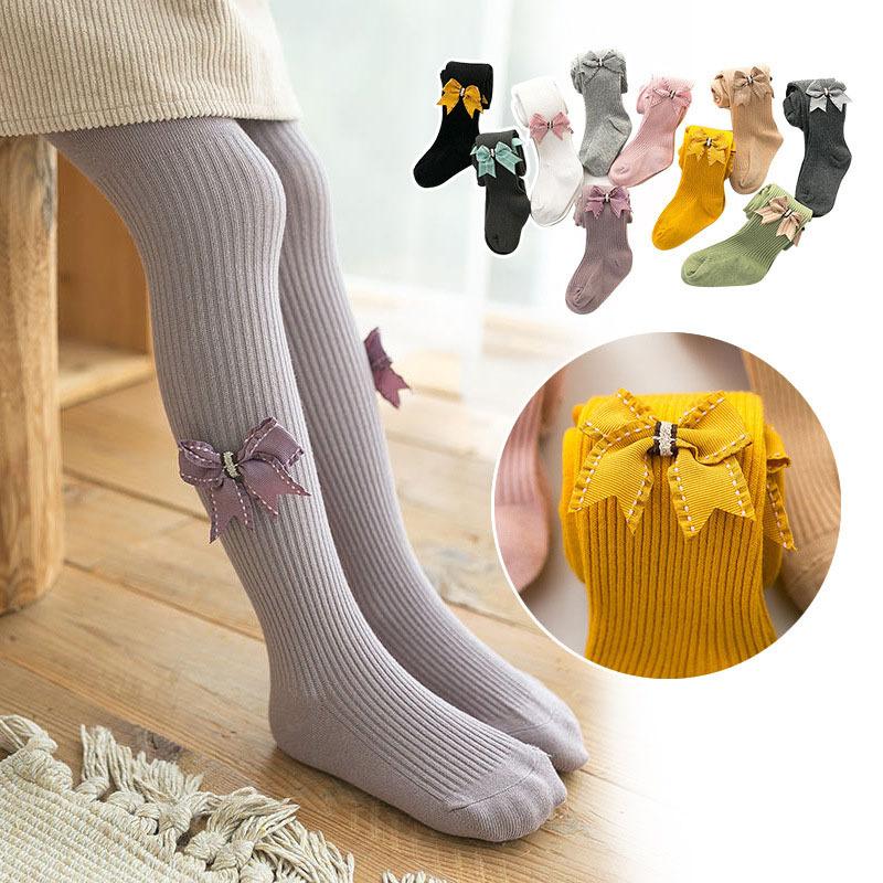 パンスト 靴下 インナーソックス ストレッチ 長ズボン 子供服 春秋 レギンス リボン 女の子 コットン カジュアル ベビー 女の子 可愛い きれいめ 入学式 Y Encore 通販 Yahoo ショッピング