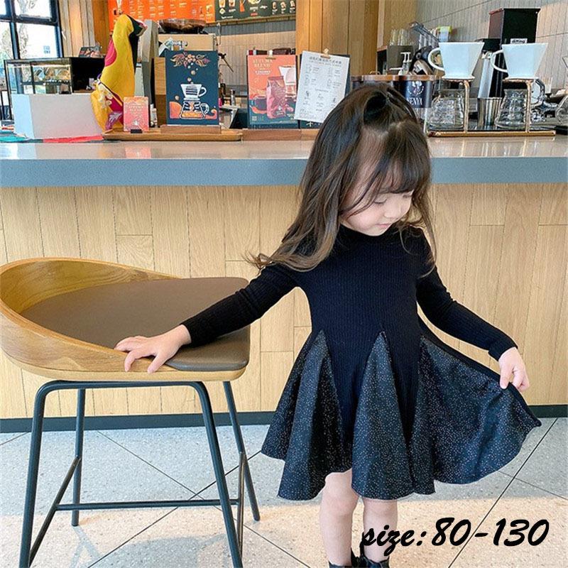 韓国子供服 ワンピース 長袖 女の子 フレアスカート チュールスカート リゾート おしゃれ 子ども服 キッズ 女児 春秋 シンプル ビーチ 人気 可愛い ジュニア服 Y Encore 通販 Yahoo ショッピング