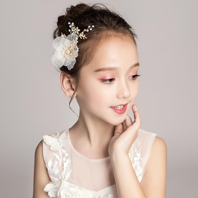 髪飾り ヘアクリップ 花 子供 発表会 子供ドレス 七五三 アクセサリー キッズ 女の子 ガールズ フォーマル 子供ヘッドドレス 花びら パール 結婚式 花嫁 成人式 Y Encore 通販 Yahoo ショッピング