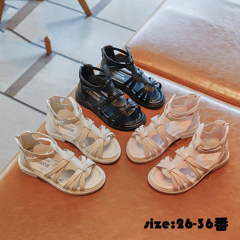 サンダル キッズ お姫様靴 子供サンダル ビーチサンダル 女の子 子ども靴 夏物 キッズシューズ 滑りにくい ソフトの底 ベビー 子供用 姫系 おしゃれ 可愛い 在庫処分大特価