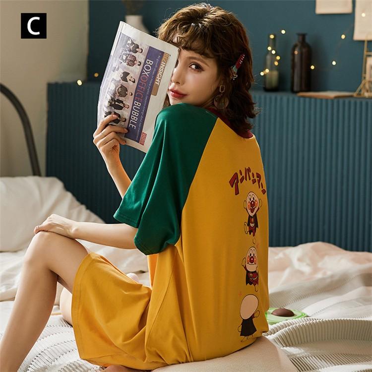 パジャマ ルームウェア レディース ワンピース 綿 夏 パジャマ半袖 学生 ルームウェア 女性 可愛い 部屋着 寝巻き ランジェリー パジャマ 韓国風 ネグリジェ Y Encore 通販 Yahoo ショッピング