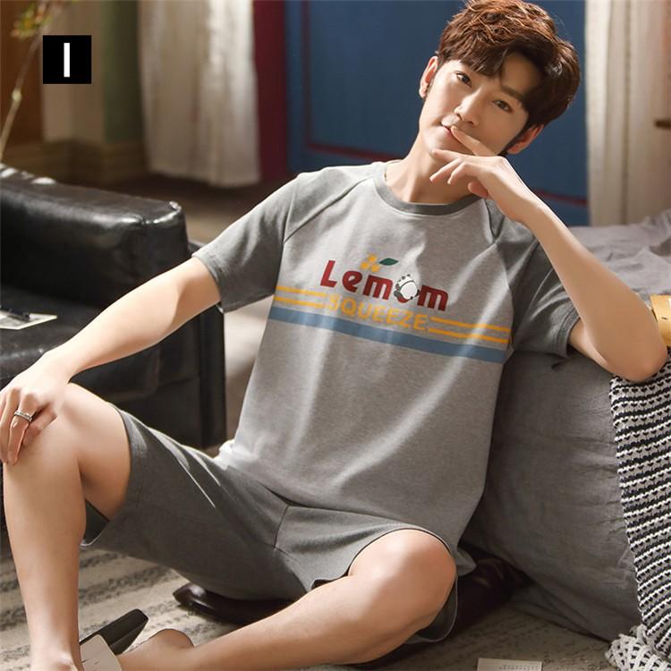 パジャマ ルームウェア メンズ 夏 半袖 綿 パジャマ ルームウェア 無地 男性 メンズ 部屋着 寝巻きランジェリー パジャマ 韓国風 セットアップ 大きいサイズ Y Encore 通販 Yahoo ショッピング