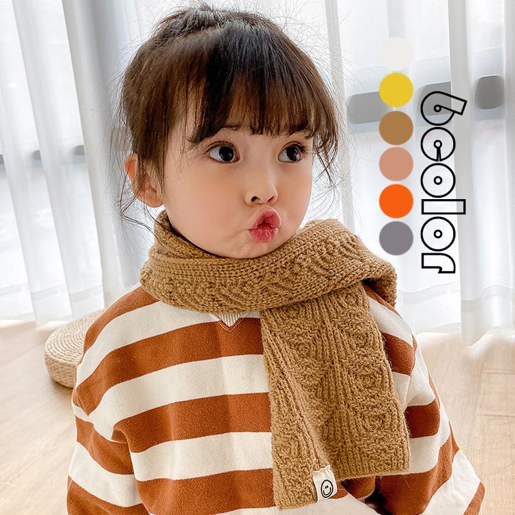マフラー 子供マフラー キッズマフラー 秋冬 ケーブル編み マフラー 可愛い オシャレ 女の子 ガールズ キッズ 子供用 きれいめ 暖かい 柔らかい 6 色 Y4918 Encore 通販 Yahoo ショッピング