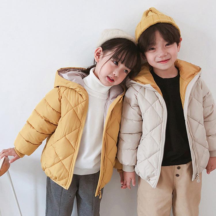 韓国子供服 アウター 中綿コート 中綿ジャケット 秋冬 女の子 男の子 帽付 暖かい ゆったり キッズカジュアル 防寒 おしゃれ キッズダウンコート 厚手 5色 Y Encore 通販 Yahoo ショッピング