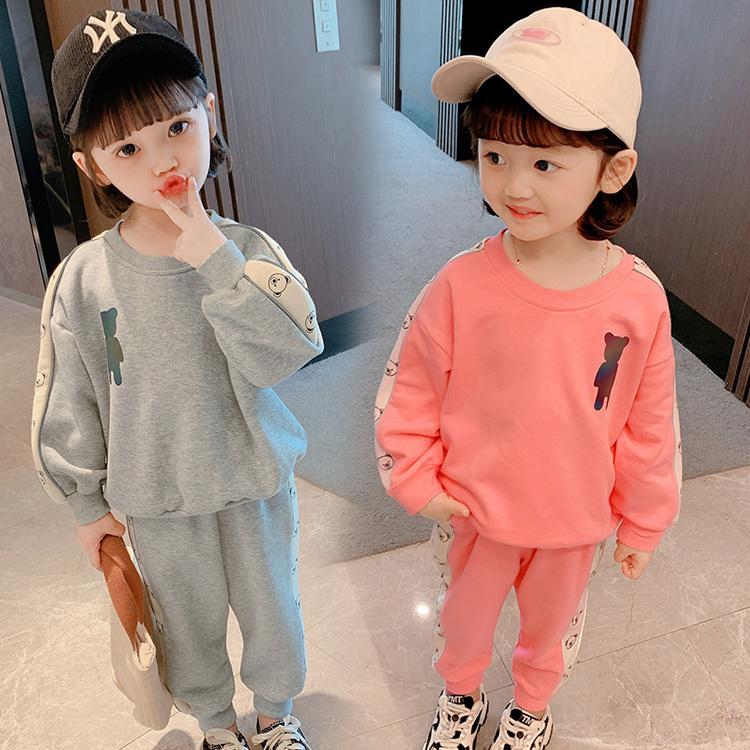 子供服 ジャージ セトアップ 2点セット 女の子 上下セット パーカー 可愛い 長袖 スポーツ オシャレ カジュアル 小学生 卒業式 入学式 発表会 七五三 2色 Y Encore 通販 Yahoo ショッピング