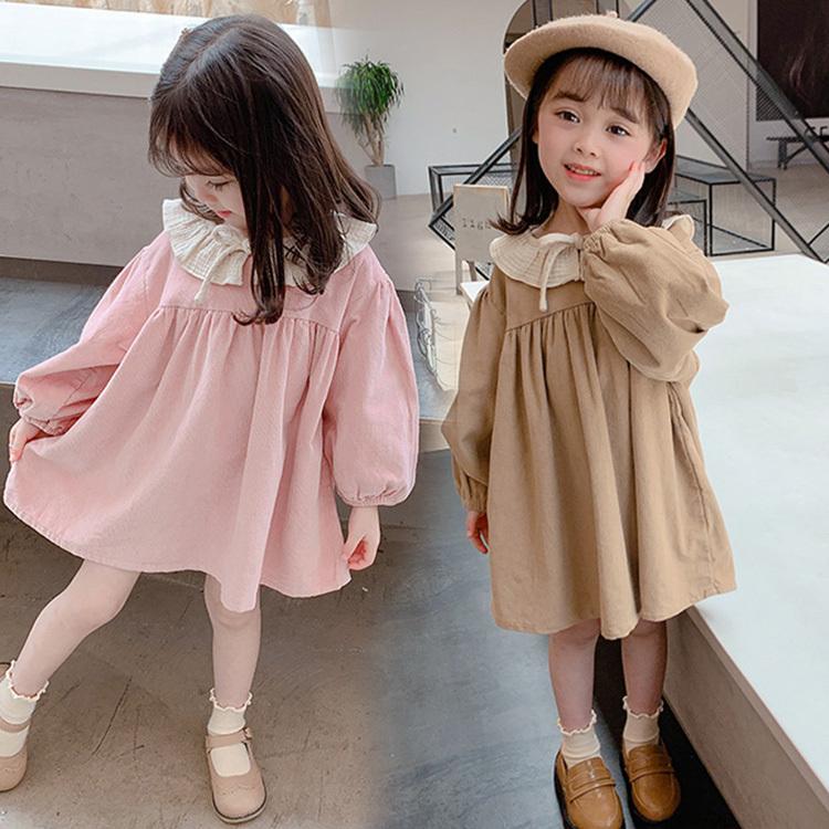 女の子 ワンピース 子供服 可愛い 長袖 姫系 パフスリーブ 可愛い おしゃれ きれいめ 結婚式 入学式 卒業式 発表会 七五三 ゆったり カジュアル 2色 Y4923 Encore 通販 Yahoo ショッピング