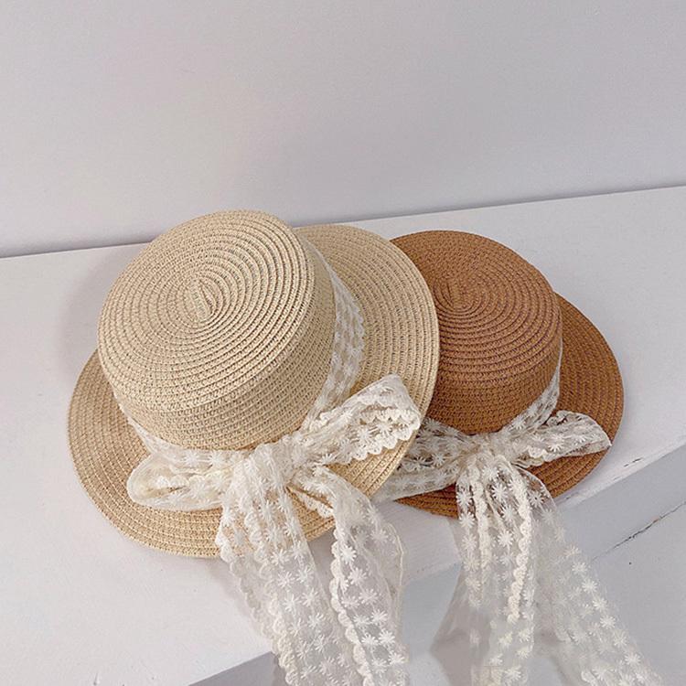 麦わら帽子 女の子 Uvカット 紫外線対策 つば広 春夏 子供 キッズ おしゃれ レース 可愛い お姫様 折りたたみ たためる 日よけ カンカン帽 漁師の帽子 2色 Y Encore 通販 Yahoo ショッピング