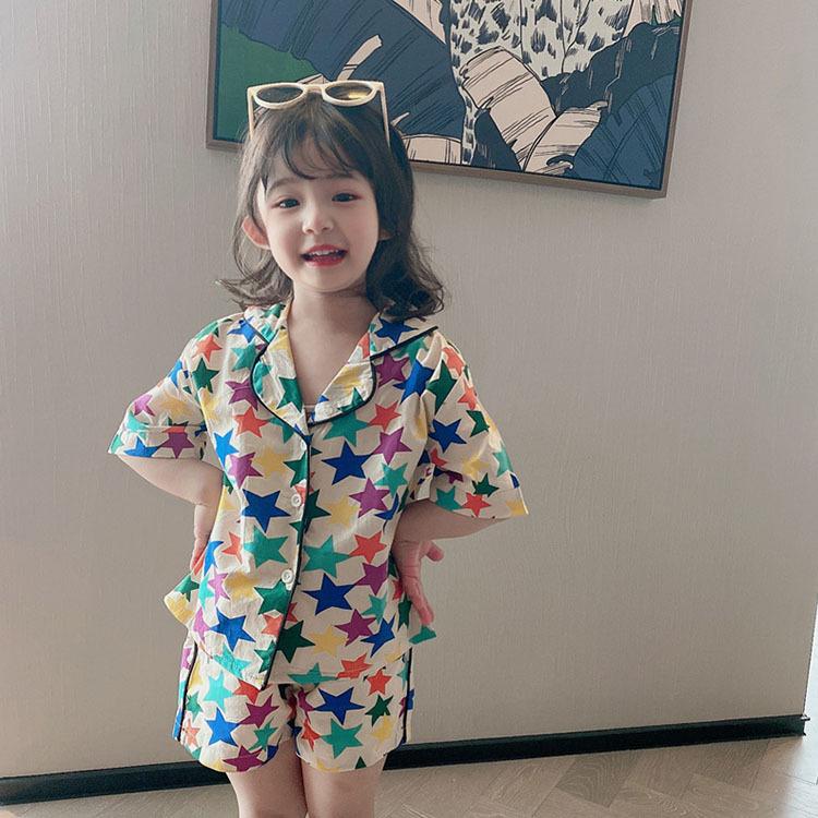 最大75 オフ キッズ パジャマ 女の子 男の子 男女兼用 上下セット 綿パジャマ 夏 半袖 星柄 可愛い オシャレ ルームウェア 部屋着 寝巻き ゆったり 子供服 Organizacaosilveira Com Br