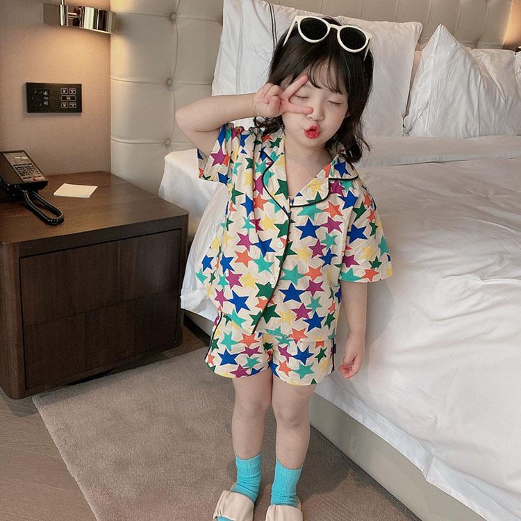 最大75 オフ キッズ パジャマ 女の子 男の子 男女兼用 上下セット 綿パジャマ 夏 半袖 星柄 可愛い オシャレ ルームウェア 部屋着 寝巻き ゆったり 子供服 Organizacaosilveira Com Br