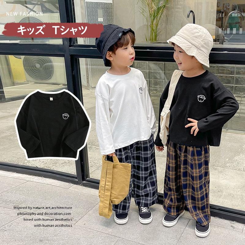 子供服 Tシャツ 秋冬 男の子 女の子 長袖 無地 トップス パーカー おしゃれ 韓国子ども服 カジュアル 可愛い ジュニア服 通学 卒園式 入学式 小学生 中学生 2色 Y Encore 通販 Yahoo ショッピング