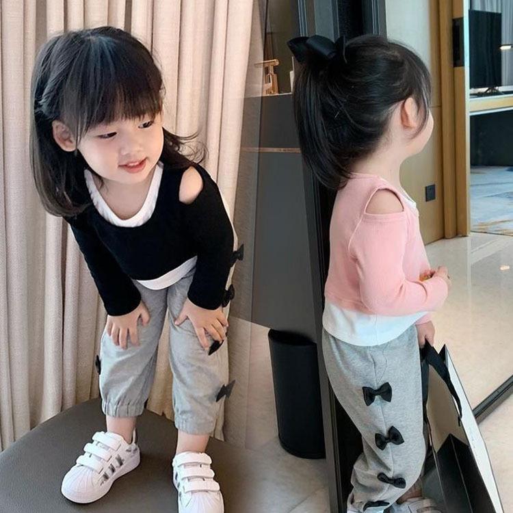 Tシャツ Tシャツ 女の子 可愛い 長袖 トップス シャツ 子供 おしゃれ キッズ 韓国風 子供服 キッズtシャツ 黒 通学 入学式 卒業式 Y Encore 通販 Yahoo ショッピング