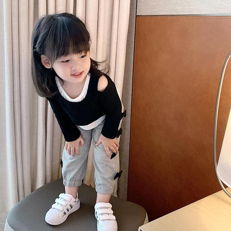 Tシャツ Tシャツ 女の子 可愛い 長袖 トップス シャツ 子供 おしゃれ キッズ 韓国風 子供服 キッズtシャツ 黒 通学 入学式 卒業式 Y Encore 通販 Yahoo ショッピング