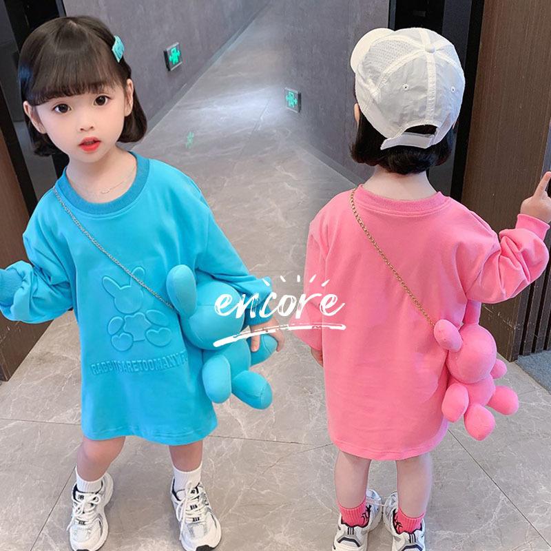 ワンピース ロングtシャツ ロングパーカー 長袖 女の子 ママ レデイース 可愛い シンプル 子供服 親子服 バッグ お洒落 キッズ きれいめ 通学 入学式 卒業式 Y Encore 通販 Yahoo ショッピング